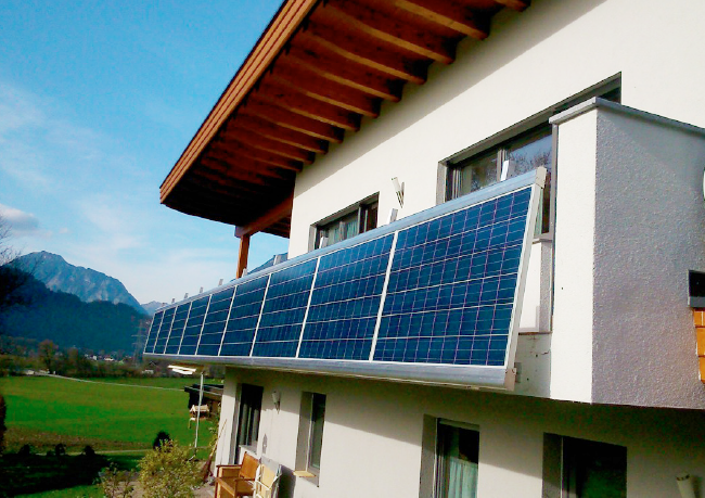 Photovoltaik Balkonanlage Photovoltaik Balkonanlage