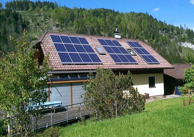 Photovoltaik Einfamilienhaus